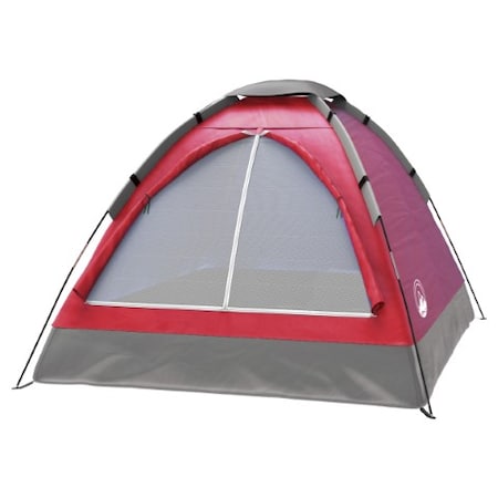 Leisure Sports 2-Person Dome Tent, Ultralight for Camping, Dual Doors and Rain Fly, Red 485219WBX